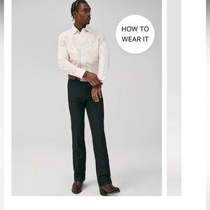 Wrangler men's dress jeans, black, waist size 44